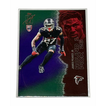 James Pearce Jr RC 2025 Topps Signature Class NFL Atlanta Falcons Card #130