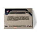 George Springer 2025 Topps Now ALCS Gold Parallel baseball card serial numbered 48/50 Blue Jays