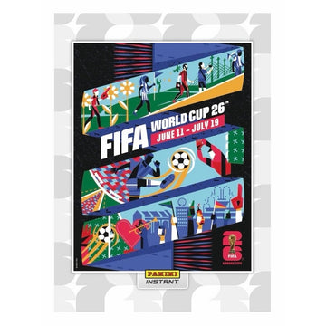 2026 Panini Instant FIFA World Cup Soccer Kansas City Host City Poster Card NM