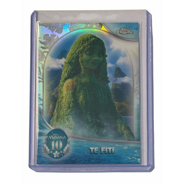 2026 Topps Chrome Disney Moana 10 Te Fiti MN-10 Insert Trading Card NM
