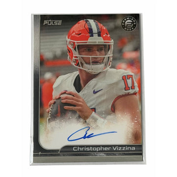 Christopher Vizzina 2024 Pulse Premiere Auto Clemson Tigers QB Near Mint