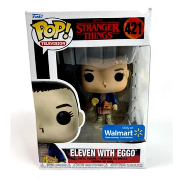 New-SEALED Eleven w/Eggos Funko Pop #421 Stranger Things Walmart Exclusive Final