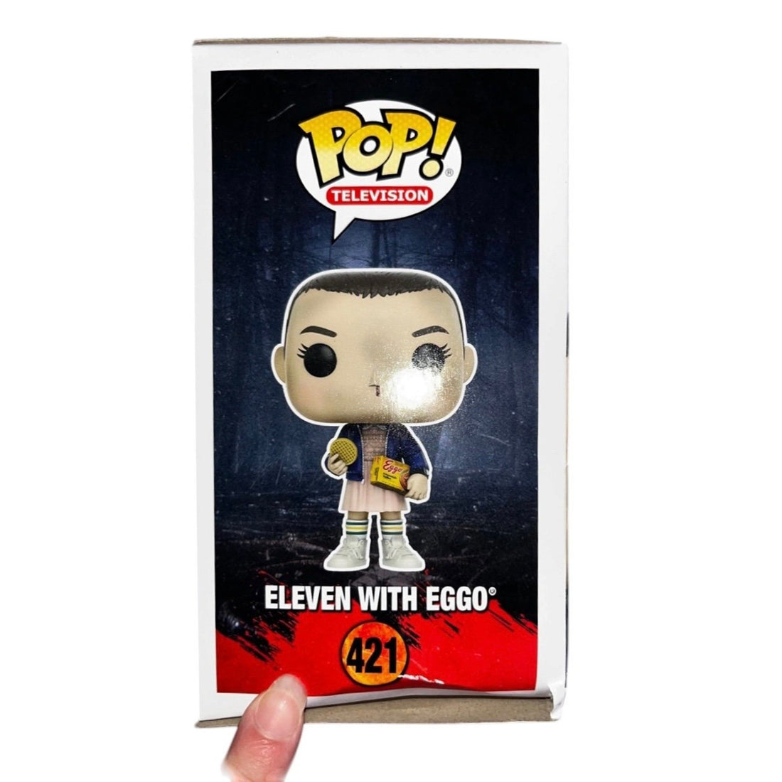 New-SEALED Eleven w/Eggos Funko Pop #421 Stranger Things Walmart Exclusive Final