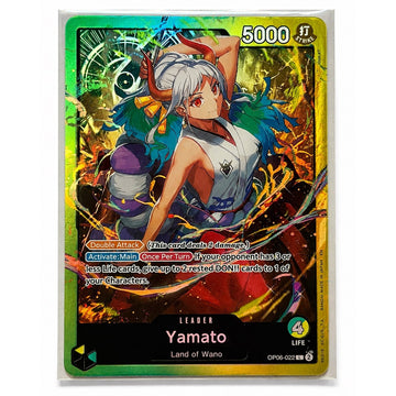 Yamato OP06-022 Alt Art Leader Foil English One Piece Card Game Wings of Captain