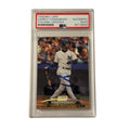 1993 Darryl Strawberry signed Stadium Club baseball card PSA DNA certified Yankees autograph collectible