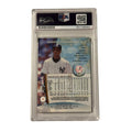 1993 Darryl Strawberry signed Yankees Stadium Club baseball card PSA DNA certified autograph collectible