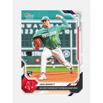 1358 PRINTED Jake Bennett RC 2026 MLB Topps NOW Card #149 MLB Debut Victory