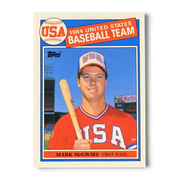 Mark McGwire RC 1985 Topps #401 USA Baseball Team Vintage MLB