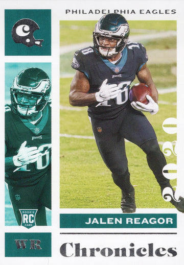 2020 Panini Chronicles Jalen Reagor RC Eagles #77 NFL Rookie Football Card