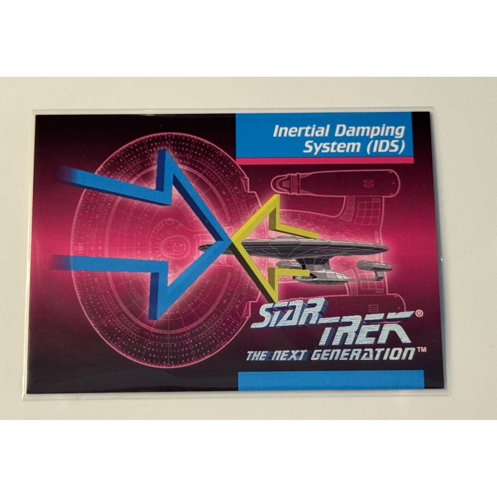 1992 Paramount Impel Star Trek: The Next Generation #092 Inertial Damping - Mint