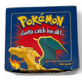 Vintage 1999 Pokémon Charizard 23K gold-plated card sealed Burger King promo box
