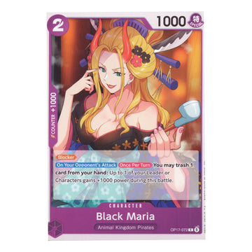 Black Maria OP17-072 Common English One Piece TCG Card NM