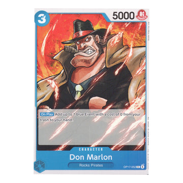 Don Marlon OP17-052 Common English One Piece TCG Card NM