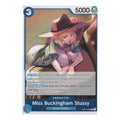 Miss Buckingham Stussy OP17-054 Common English One Piece TCG Card NM