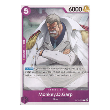 Monkey D Garp OP16-075 English One Piece Card