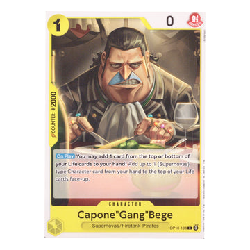 Capone Gang Bege OP10-103 English One Piece Card