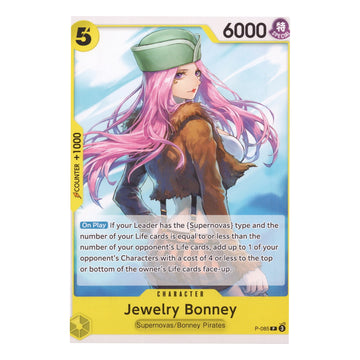 Jewelry Bonney P-085 English One Piece Card