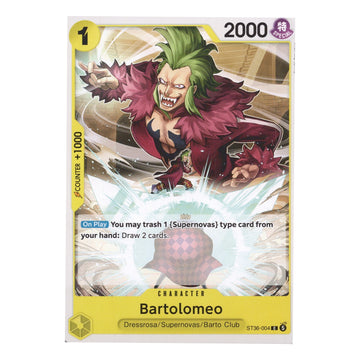 Bartolomeo ST36-004 English One Piece Card