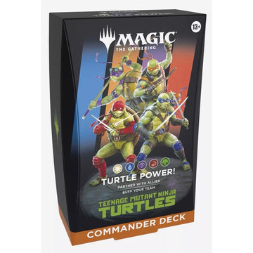 MTG Teenage Mutant Ninja Turtles Commander Deck Sealed Magic The Gathering