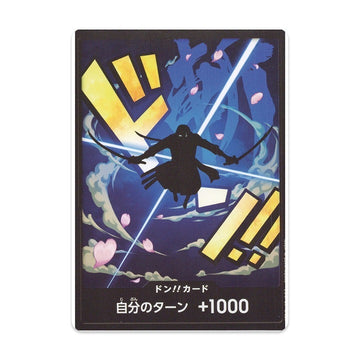 One Piece Card Game DON!! Roronoa Zoro Parallel Japanese Bandai MINT