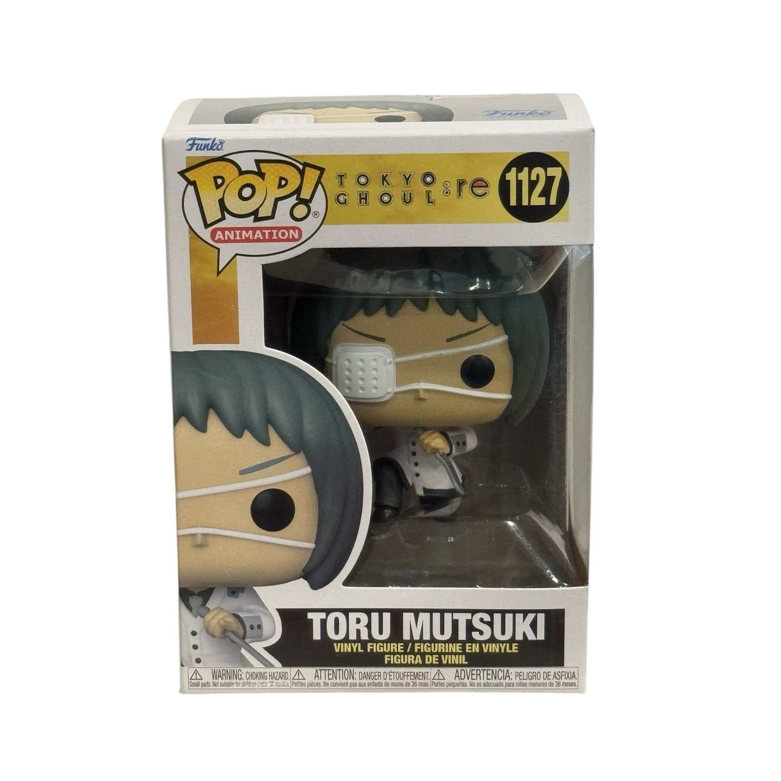 Sealed NEW Funko Pop Tokyo Ghoul re Toru Mutsuki #1127 anime figure collectible in box