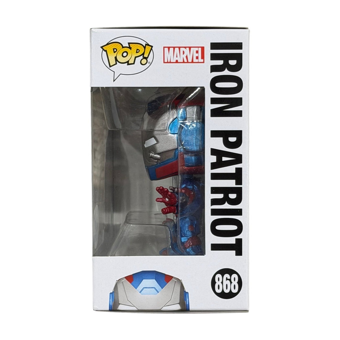 Iron Patriot Funko Pop 868 Endgame Exclusive Marvel Avengers Bobble Head