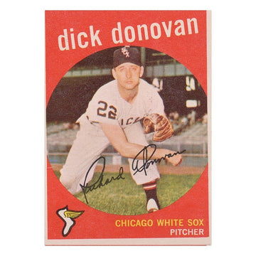 Dick Donovan 1959 Topps #5 MLB Chicago White Sox Vintage VG Baseball Card