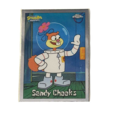 2025 Topps Chrome SpongeBob Sandy Cheeks card #27 near mint collectible
