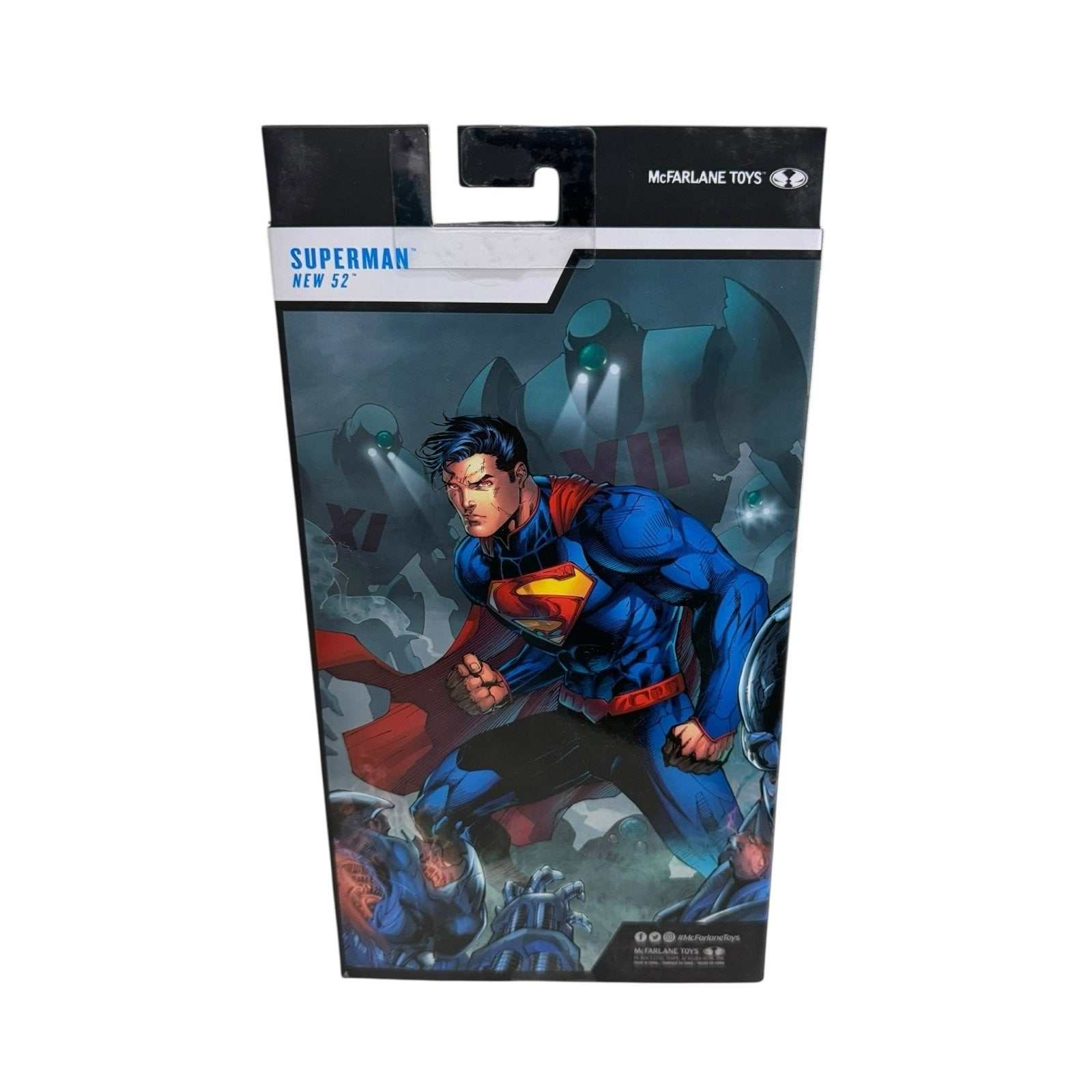 McFarlane DC Multiverse Superman New 52 Gold Label 7-inch action figure in packaging
