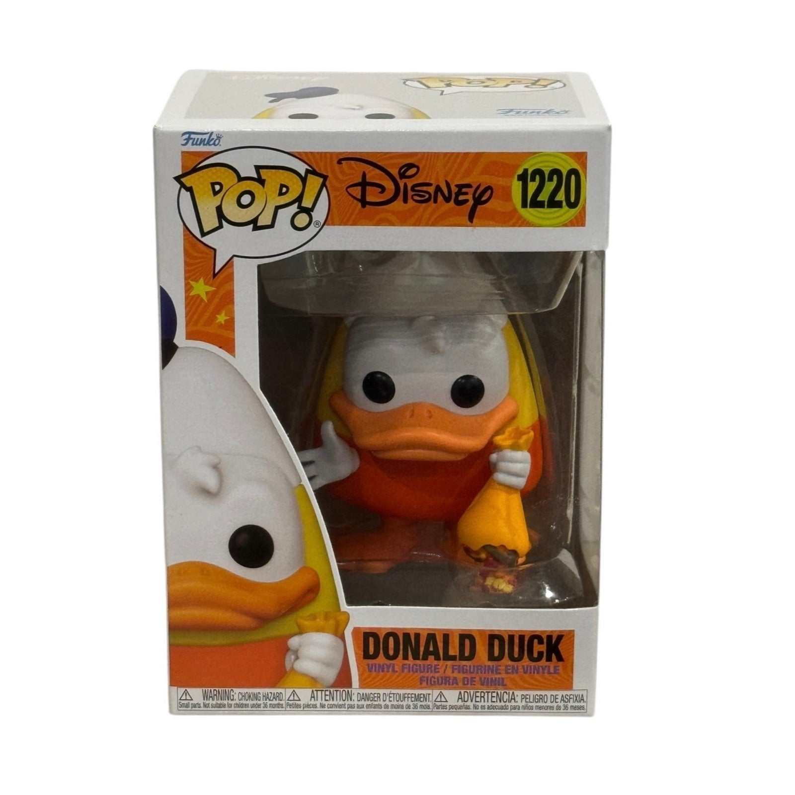 Funko Pop Disney Donald Duck #1220 vinyl figure collectible in factory box