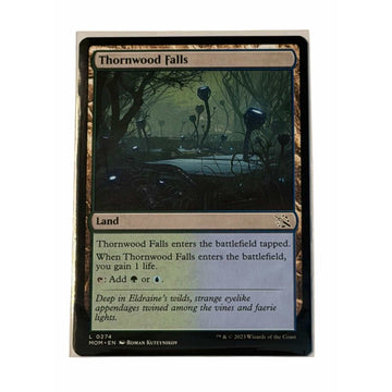 MTG Thornwood Falls 0274 March of the Machine Nonbasic Land NM