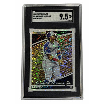 Ronald Acuña Jr. 2022 Topps Update Black Gold BG-4 SGC 9.5 MLB Atlanta Braves
