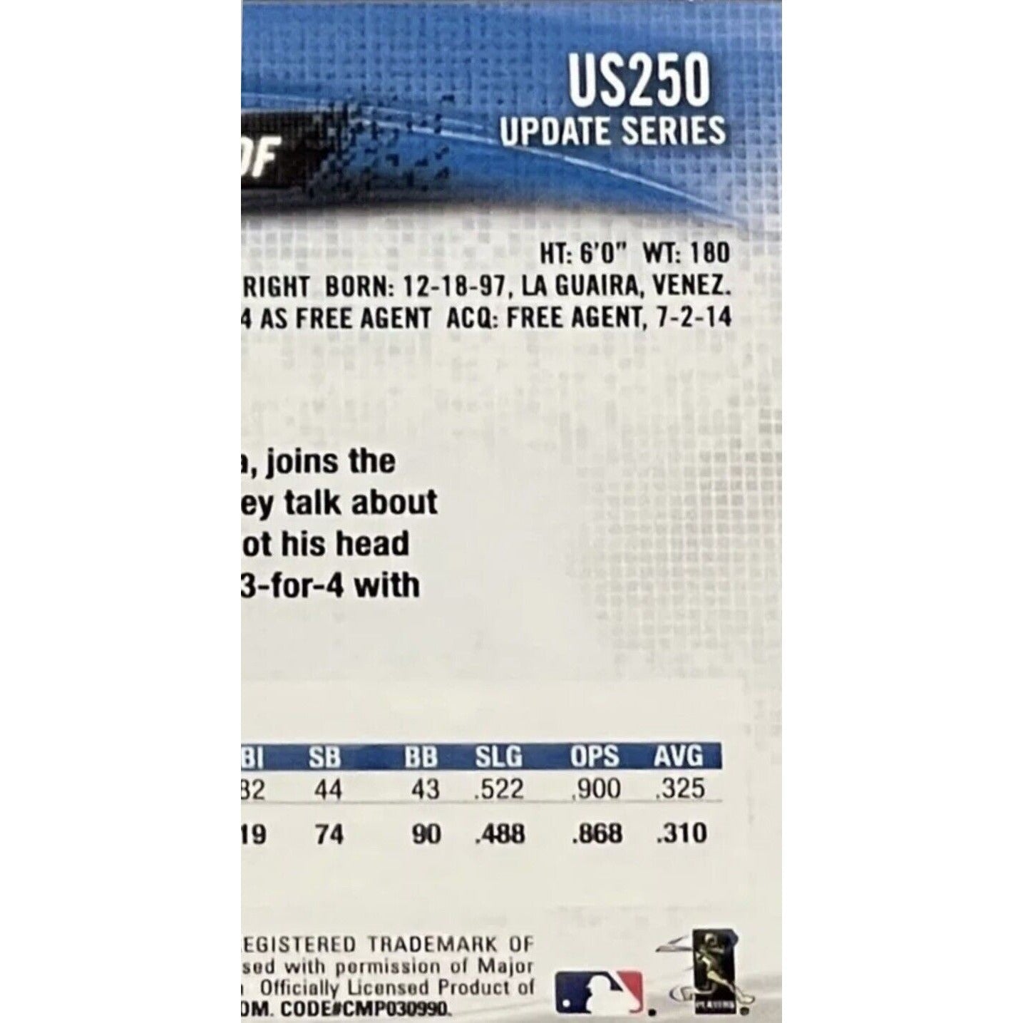 Ronald Acuna Jr 2018 Topps Update #US250 rookie card PSA GEM MINT 10 Atlanta Braves