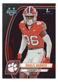 Khalil Barnes Bowman Khalil Barnes 1st Bowman 2024 Bowman Chrome U Clemson S Football