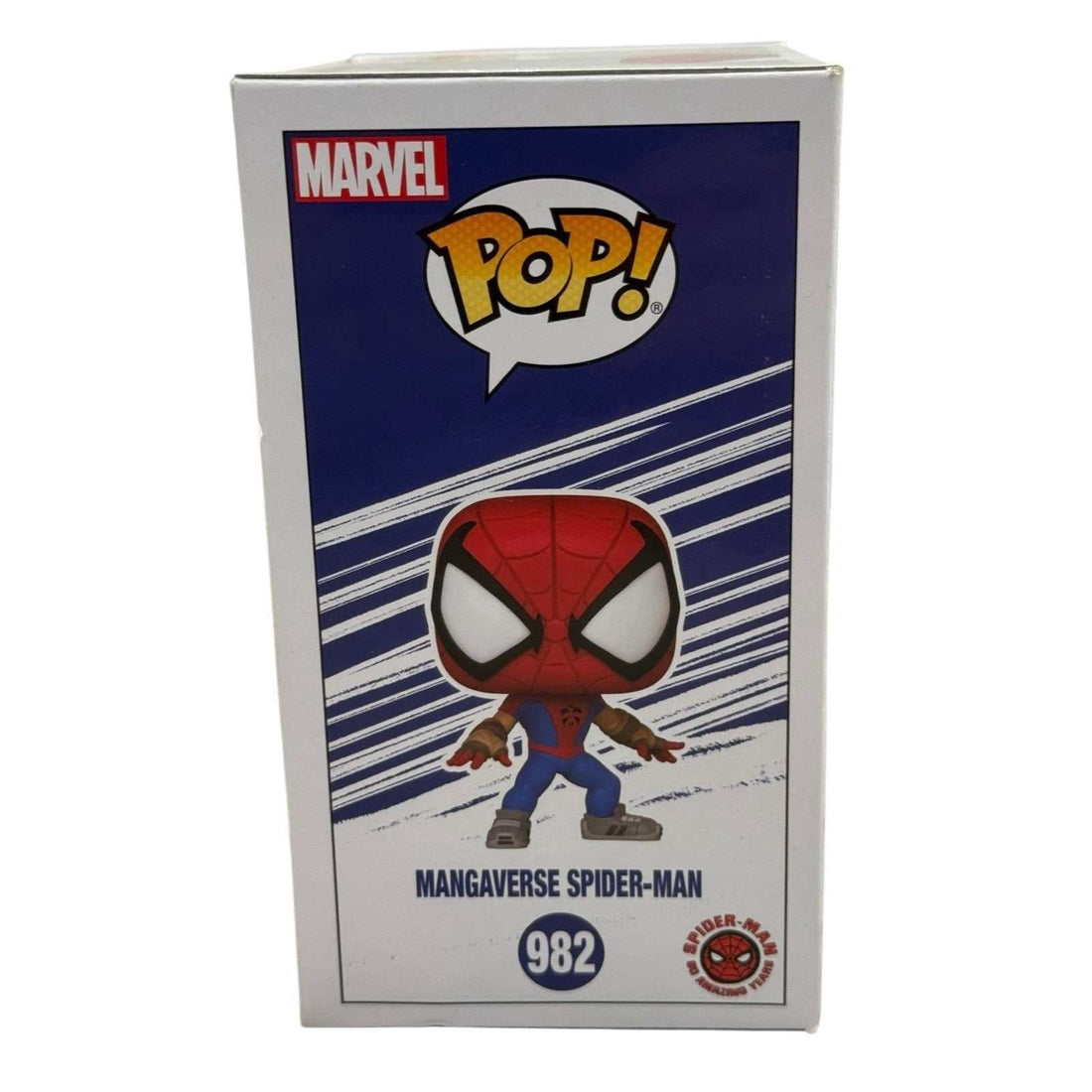 Mangaverse Spider-Man Funko Pop Marvel bobblehead vinyl figure in box