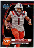 Kyron Drones Bowman Kyron Drones 1st Bowman 2024 Bowman Chrome U Virginia Tech QB Football