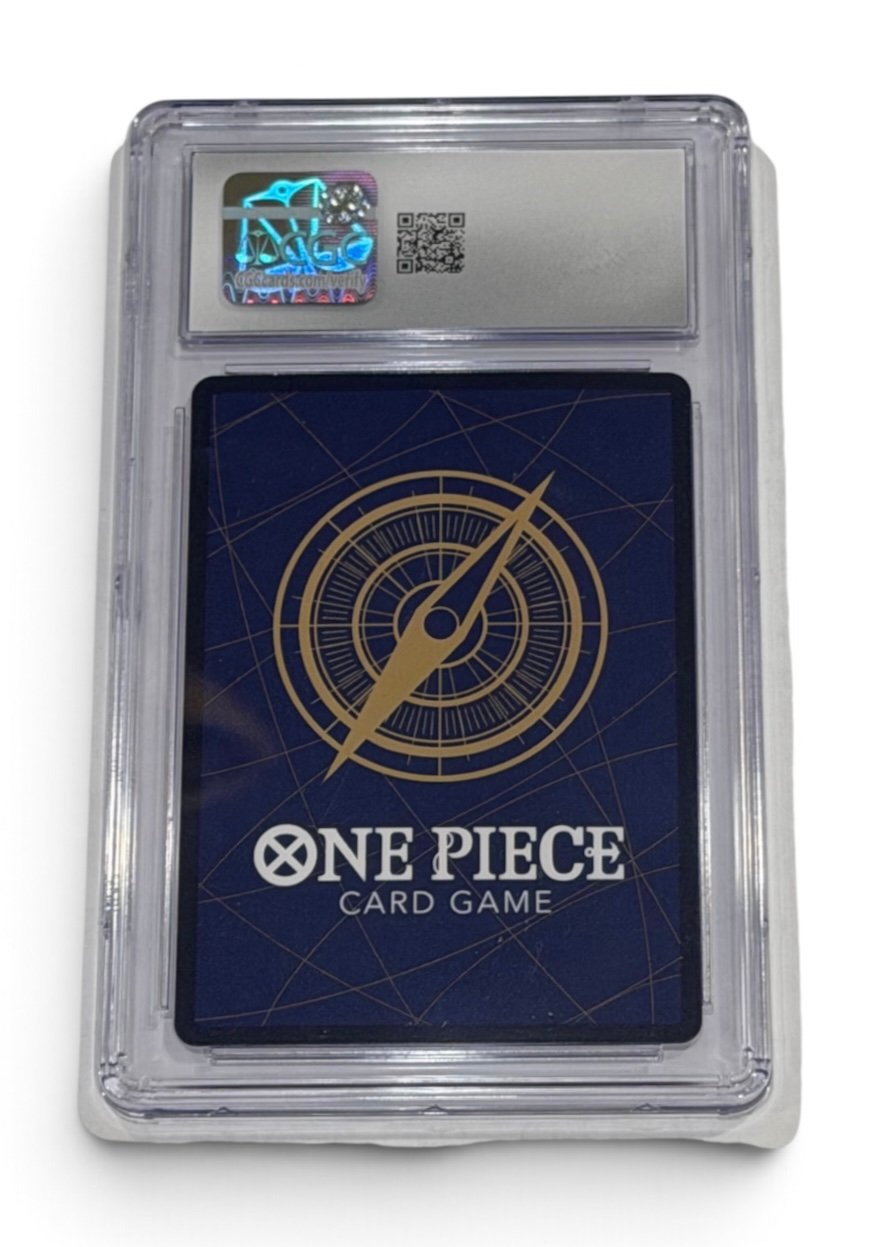 2025 One Piece Monkey D Luffy ST10-006 CGC 10 Gem Mint 3rd Anniversary SR back