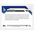 Shohei Ohtani Topps NOW World Series baseball card Los Angeles Dodgers multi home run game 903