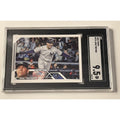Jose Trevino 2023 Topps New York Yankees card graded SGC 9.5 in protective case