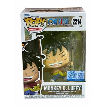 New-SEALED Monkey D Luffy #2214 Funko Pop Animation One Piece Figure