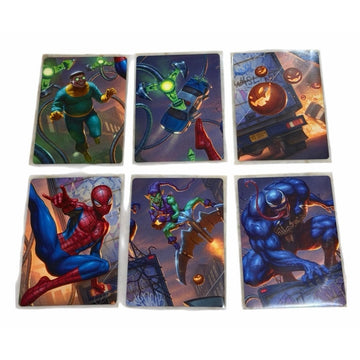 Marvel Spider-Man Magic The Gathering 6 Card Art Lot Venom Green Goblin