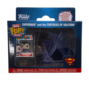 New-SEALED Funko MINI Bitty Pop Towns Superman Fortress of Solitude DC Figure