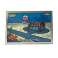 SpongeBob SquarePants Topps Chrome #45 The Krusty Krab collectible card near mint condition