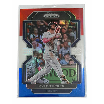 Kyle Tucker 2022 Panini Prizm Red White Blue REFRACTOR Houston Astros #5 NM