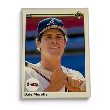 1990 Upper Deck Dale Murphy #533 MLB Atlanta Braves CF Baseball Card