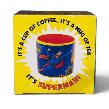 Superman Heat Reveal Color Changing Mug DC Comics Man of Steel Boxed