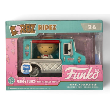 Funko Dorbz Ridez #26 Freddy Funko Ice Cream Truck 4000 Pieces LE 2016