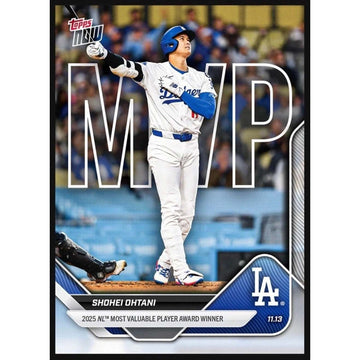 LIMITED 2025 Topps Now Shohei Ohtani* OS-7 MLB LA Angels/Dodgers -NL MVP Winner!