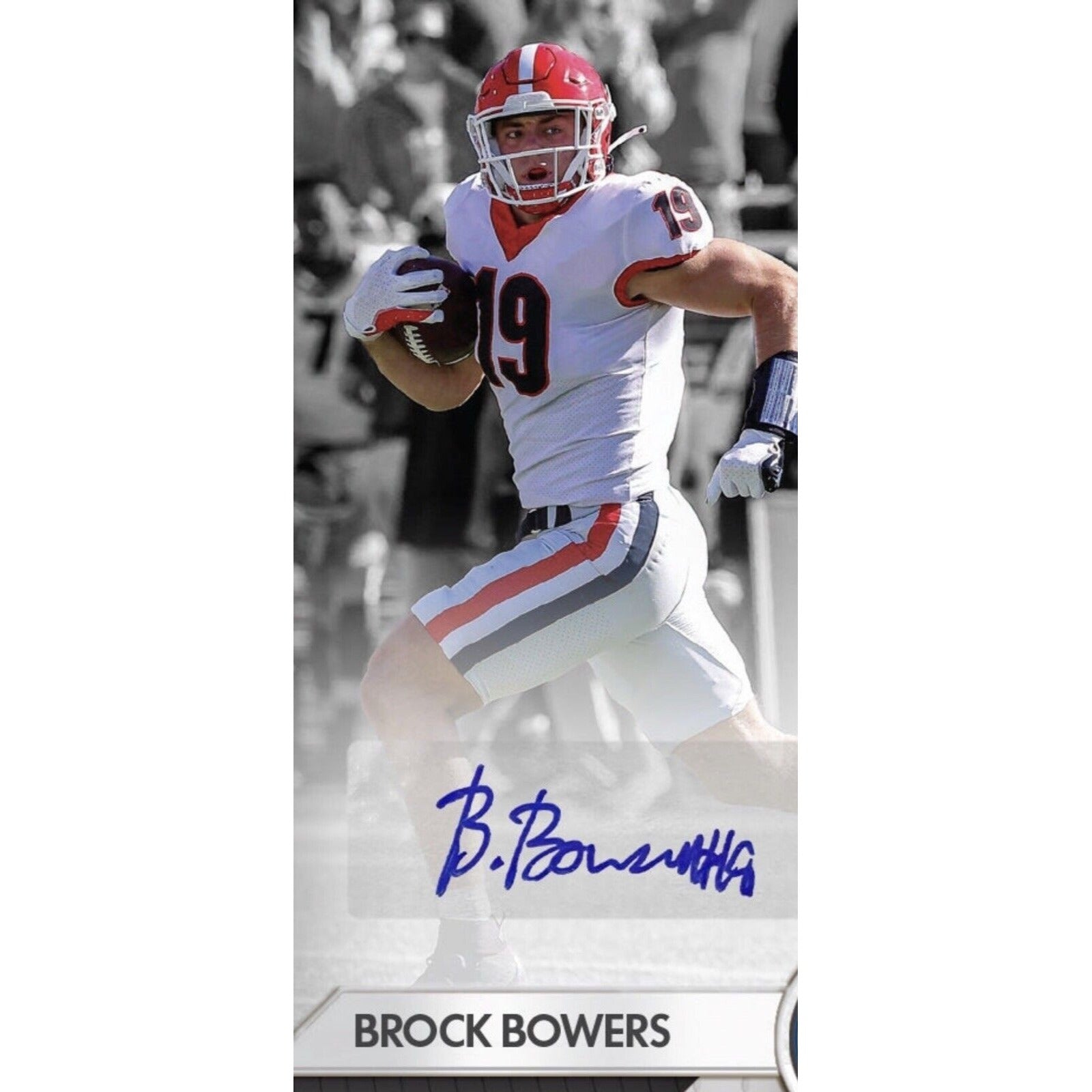 Brock Bowers RC 351/500 Dual Auto Affinity NIL - Rookie Card UGA Bulldogs Champs