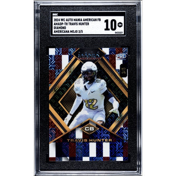 3/5 Travis Hunter 2024 Mania American PRC Heisman Winner 2025 NFL Draft - SGC 10